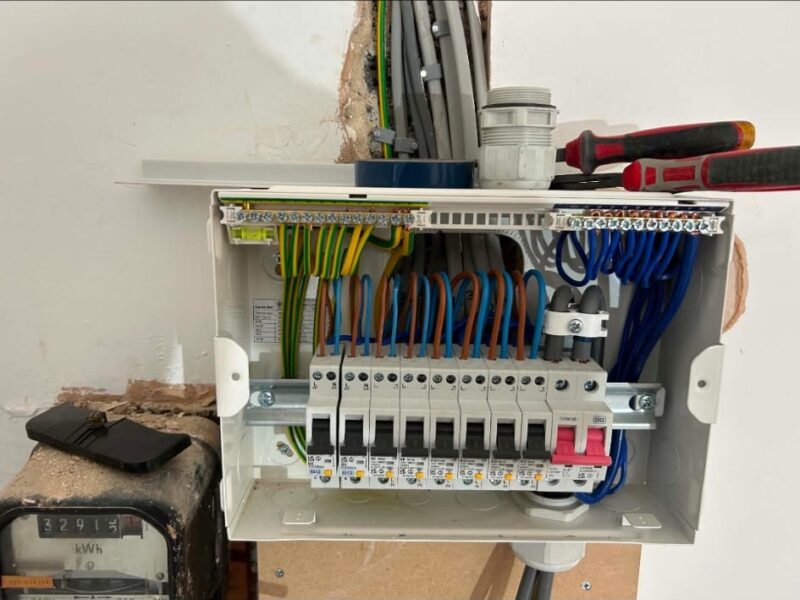 Electrical Installations by C&J Construction & Roofing in West Yorkshire