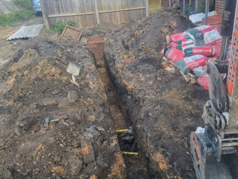 Groundworks and Drainage by C&J Construction & Roofing in West Yorkshire